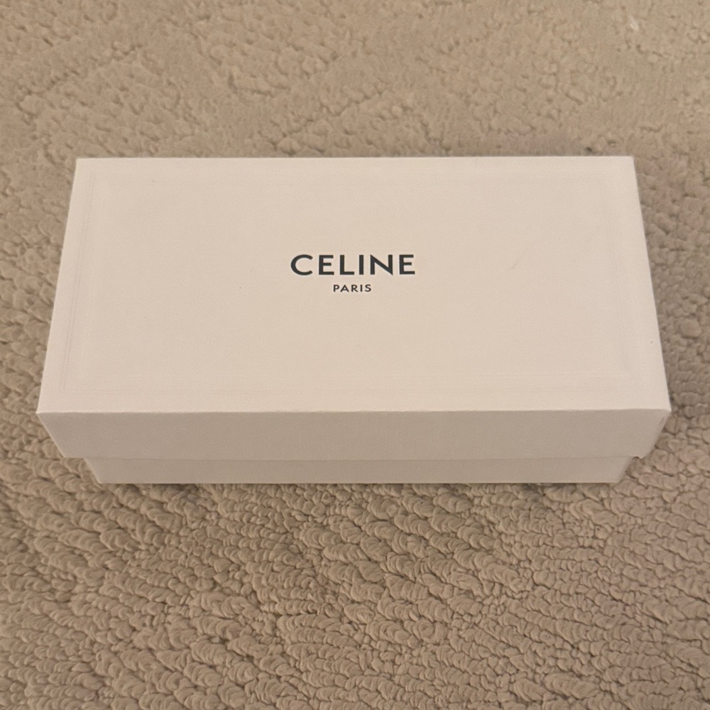 Celine Classic White sunglass Box